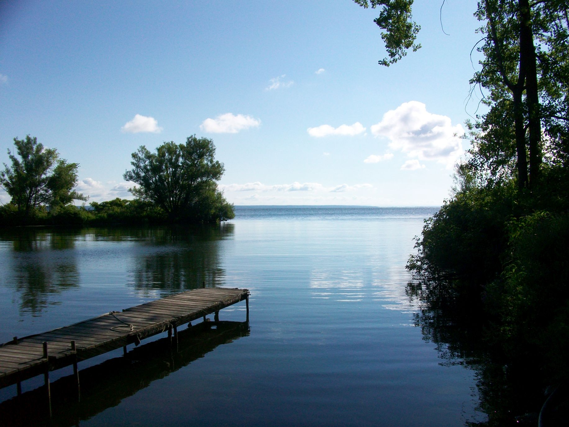 Shackelton Point Dock - Oneida Lake