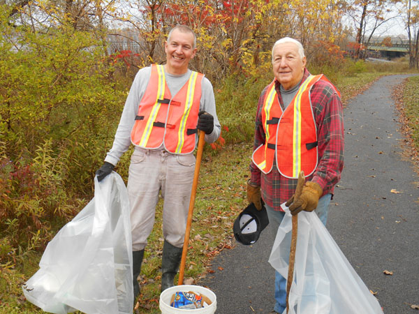 Oneida Lake Association George Reck and his dad