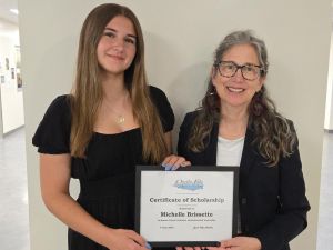 OLA awarded Central Square High School senior Michelle Brissette the OLA Scholarship in Memory of Eugene Kadlubowski. Michelle will attend Paul Smith’s College to pursue environmental studies. 