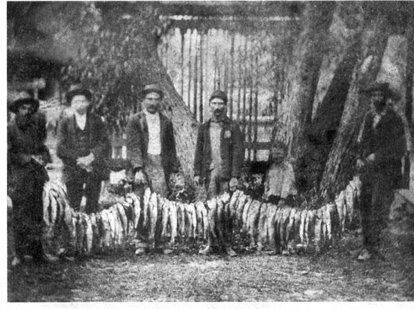 Anglers Sylvan Beach 1890